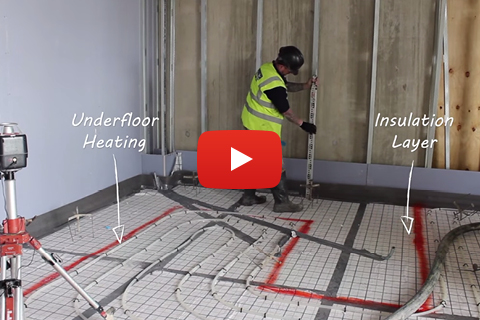 Isocrete Alpha Screed Installation